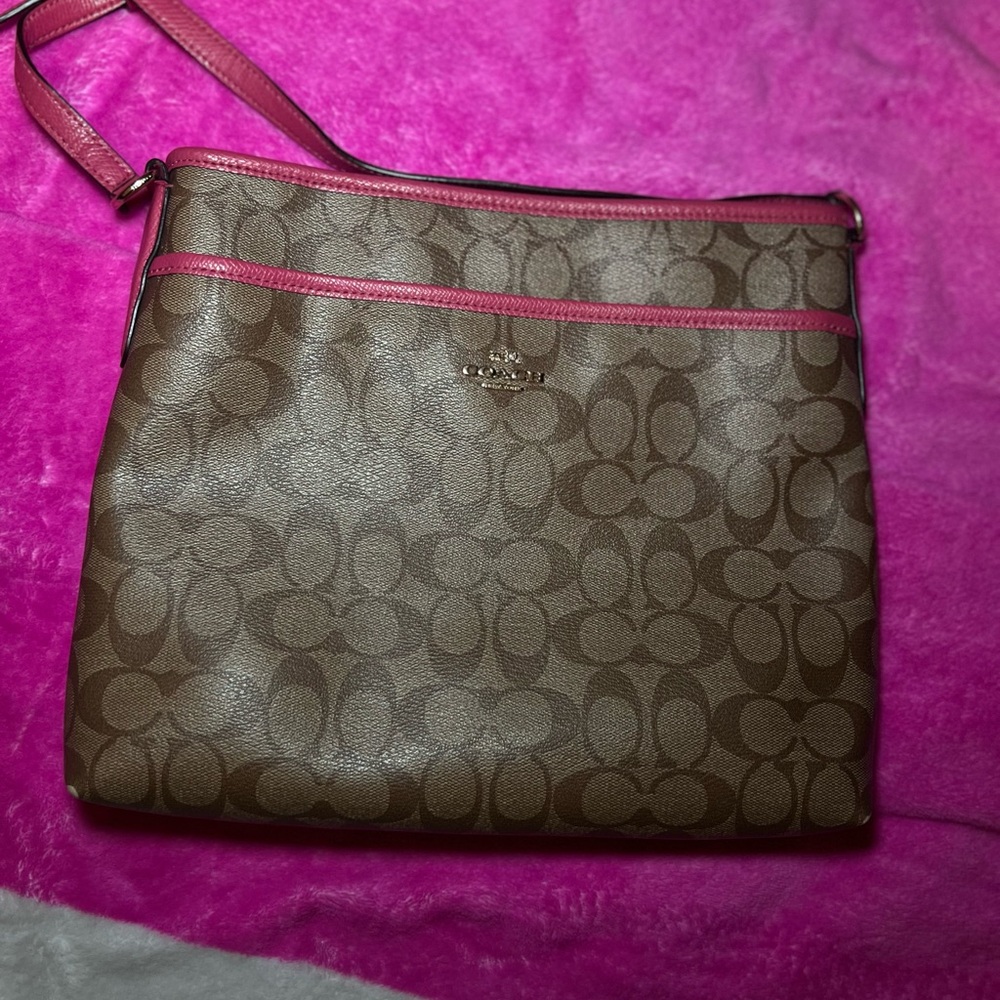 Coach signature print canvas crossbody - Picture 3 of 3